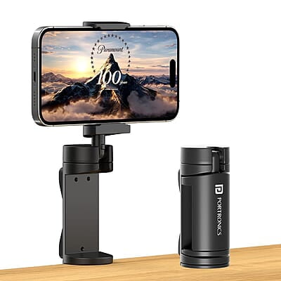 Portronics Mobot Clip Mobile Holder with 360° Adjustable Angles, Light Weight, Pocket Friendly, Mobile Stand for Table Portronics Mobot Clip Mobile Holder with 360° Adjustable Angles, Light Weight, Pocket Friendly, Mobile Stand for Table