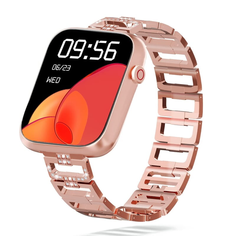 Vibez by Lifelong Premium Luxury Smartwatch for Women- Valentines Day Series -1.85" HD Display Vibez by Lifelong Premium Luxury Smartwatch for Women- Valentines Day Series -1.85" HD Display