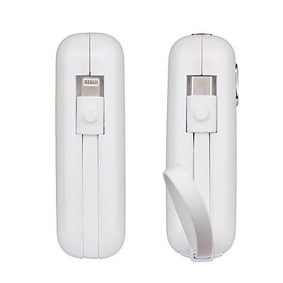 ZEBRONICS MW64 Compact Power Bank, 10000 mAh, Rapid Charge, 22.5W Output, Outputs - Type C Cable | Type C Port | Lightning Port, Percentage Indicator ZEBRONICS MW64 Compact Power Bank, 10000 mAh, Rapid Charge, 22.5W Output, Outputs - Type C Cable | Type C Port | Lightning Port, Percentage Indicator