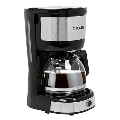 Faber 800W Drip Coffee Machine Brew 6 Cups Coffee in Less Than 6 mins 0.6L Capacity Faber 800W Drip Coffee Machine Brew 6 Cups Coffee in Less Than 6 mins 0.6L Capacity