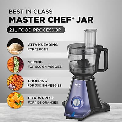 Preethi Zodiac Glitter MG 264, 750 Watt Mixer Grinder, 5 Jars Preethi Zodiac Glitter MG 264, 750 Watt Mixer Grinder, 5 Jars