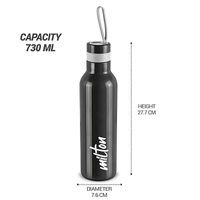 MILTON Smarty Stainless Steel Water Bottle, 730 ml MILTON Smarty Stainless Steel Water Bottle, 730 ml