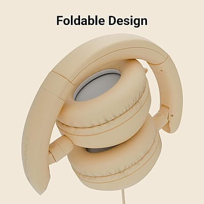 Zebronics BOOM Wired Headphone, Over Ear, in-Line MIC, Foldable, 1.5 meter Cable, for 3.5mm (Mobile | Tablet | Laptop | MAC), Soft Cushion, 40mm Drivers Zebronics BOOM Wired Headphone, Over Ear, in-Line MIC, Foldable, 1.5 meter Cable, for 3.5mm (Mobile | Tablet | Laptop | MAC), Soft Cushion, 40mm Drivers