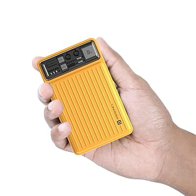 Portronics Luxcell Mini 10K Advanced 10000 mAh Smallest Power Bank with 22.5W Max Output