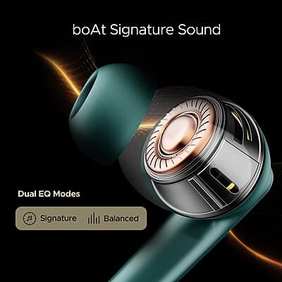 boAt Airdopes 141 ANC TWS in-Ear Earbuds w/ 32 dB ANC, 42 Hrs Playback, 50ms Low Latency Beast Mode, 4 Mics with ENx, ASAP Charge, IWP Twch with BT v5.3 & IPX5 Ear Buds TWS boAt Airdopes 141 ANC TWS in-Ear Earbuds w/ 32 dB ANC, 42 Hrs Playback, 50ms Low Latency Beast Mode, 4 Mics with ENx, ASAP Charge, IWP Twch with BT v5.3 & IPX5 Ear Buds TWS