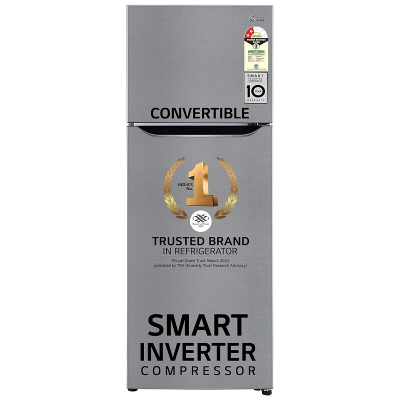 LG 264 L 2 Star Frost-Free Smart Inverter Double Door Refrigerator LG 264 L 2 Star Frost-Free Smart Inverter Double Door Refrigerator