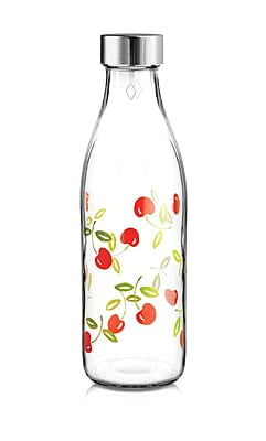 Treo by Milton Ivory Premium Glass Printed Bottle 1000 ml, 1 Pc Treo by Milton Ivory Premium Glass Printed Bottle 1000 ml, 1 Pc