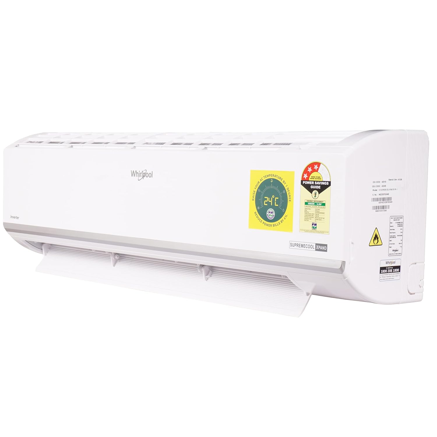 whirlpool supreme cool xpand 1.5ton 3 star AC whirlpool supreme cool xpand 1.5ton 3 star AC