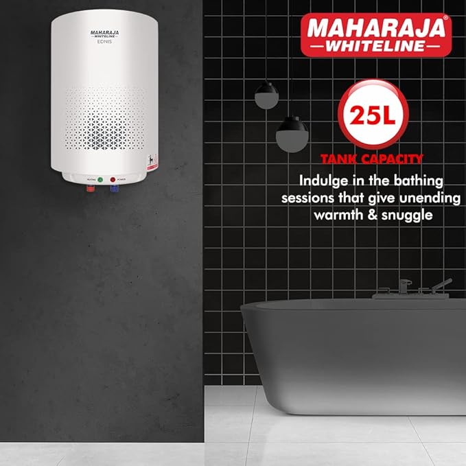 Maharaja Whiteline Ednis Neo Water Heater/Geyser, 25 Liters Maharaja Whiteline Ednis Neo Water Heater/Geyser, 25 Liters