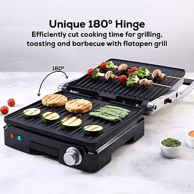 Wonderchef Sanjeev Kapoor Tandoor Family Size Plus  Electric Contact Grill & Sandwich Maker 1800 Watt