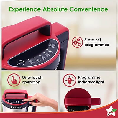Wonderchef NEO Automatic Soup Maker 1.6 Litre 900W Heater