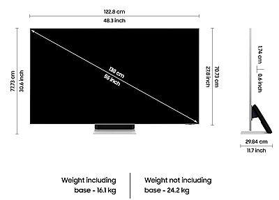 Samsung 138 cm (55 inches) 4K Ultra HD Smart NEO QLED TV QA55QN95BAKLXL Samsung 138 cm (55 inches) 4K Ultra HD Smart NEO QLED TV QA55QN95BAKLXL