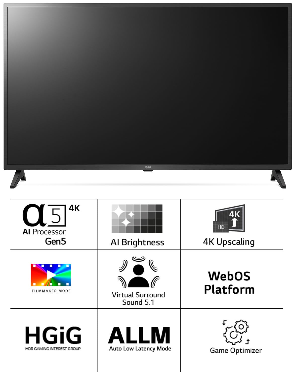 LG 108 cm (43 inches) 4K Ultra HD Smart LED TV 43UQ7550PSF LG 108 cm (43 inches) 4K Ultra HD Smart LED TV 43UQ7550PSF