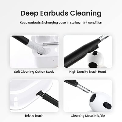 Portronics Clean N - Cleaning Kit POR 1835 White