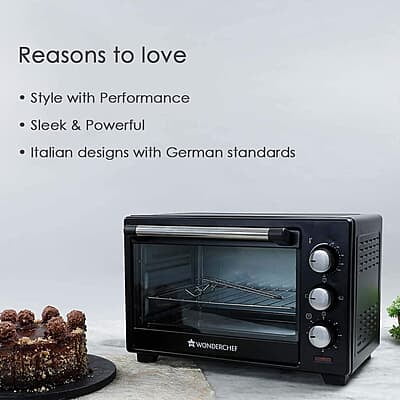 Wonderchef Oven Toaster Griller (OTG) - 19 litres Multi-Stage Heat Selection Bake, Grill, Roast Wonderchef Oven Toaster Griller (OTG) - 19 litres Multi-Stage Heat Selection Bake, Grill, Roast