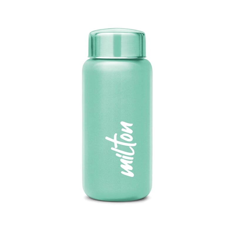 MILTON Aqua 500 Stainless Steel Water Bottle, 500 ml Single walled Leak Proof MILTON Aqua 500 Stainless Steel Water Bottle, 500 ml Single walled Leak Proof