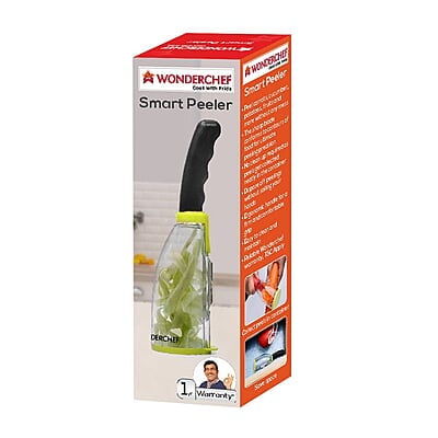 Wonderchef Smart Multifunctional Vegetable/Fruit Peeler for Kitchen with Containers, Stainless Steel Blade Wonderchef Smart Multifunctional Vegetable/Fruit Peeler for Kitchen with Containers, Stainless Steel Blade