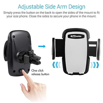 Portronics CLAMP X Car-Vent Mobile Holder 360 Degree Rotational, Strong Lock Mechanism Portronics CLAMP X Car-Vent Mobile Holder 360 Degree Rotational, Strong Lock Mechanism