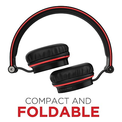 boAt Rockerz 410 Bluetooth Over Ear Headphone with Super Extra Bass, Up to 8H Playtime, Dual Connectivity Modes, Foldable Earcups and Lightweight Design
