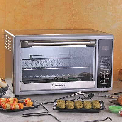 Wonderchef Prato Digital Oven Toaster Griller 30 Litres with 6 Pre-set Cooking Menus