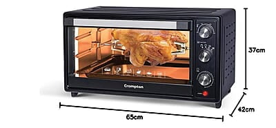 Crompton Tandoori Magic 45 Ltr Oven Toaster Grill (OTG) with Motorissed Rotisserie & Convection Crompton Tandoori Magic 45 Ltr Oven Toaster Grill (OTG) with Motorissed Rotisserie & Convection