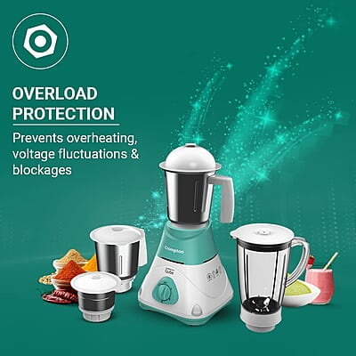 CROMPTON QUBE 3J 750W POWERTRON MOTOR MIXER GRINDER MOTOR VENT-X TECHNOLOGY CROMPTON QUBE 3J 750W POWERTRON MOTOR MIXER GRINDER MOTOR VENT-X TECHNOLOGY