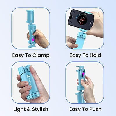 Portronics Mobot Clip Mobile Holder with 360° Adjustable Angles, Light Weight, Pocket Friendly, Mobile Stand for Table Portronics Mobot Clip Mobile Holder with 360° Adjustable Angles, Light Weight, Pocket Friendly, Mobile Stand for Table