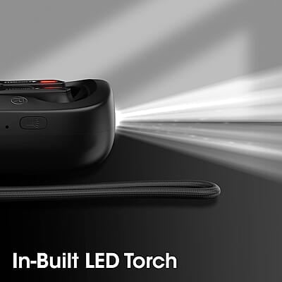 ZEBRONICS Sound Bomb X1 3-in-1 Wireless Bluetooth v5.0 In Ear Earbuds + Speaker Combo with 30 Hour Backup, Built-in LED Torch, Call Function, Voice Asst, Type C and Splash Proof Portable Design ZEBRONICS Sound Bomb X1 3-in-1 Wireless Bluetooth v5.0 In Ear Earbuds + Speaker Combo with 30 Hour Backup, Built-in LED Torch, Call Function, Voice Asst, Type C and Splash Proof Portable Design