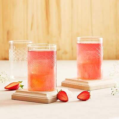 Borosil Vision Glasses Bracelet, 350 Ml, Set of 6, Transparent Borosil Vision Glasses Bracelet, 350 Ml, Set of 6, Transparent