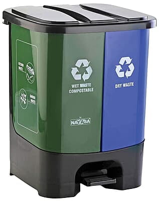 Closed dumping bin – for food waste