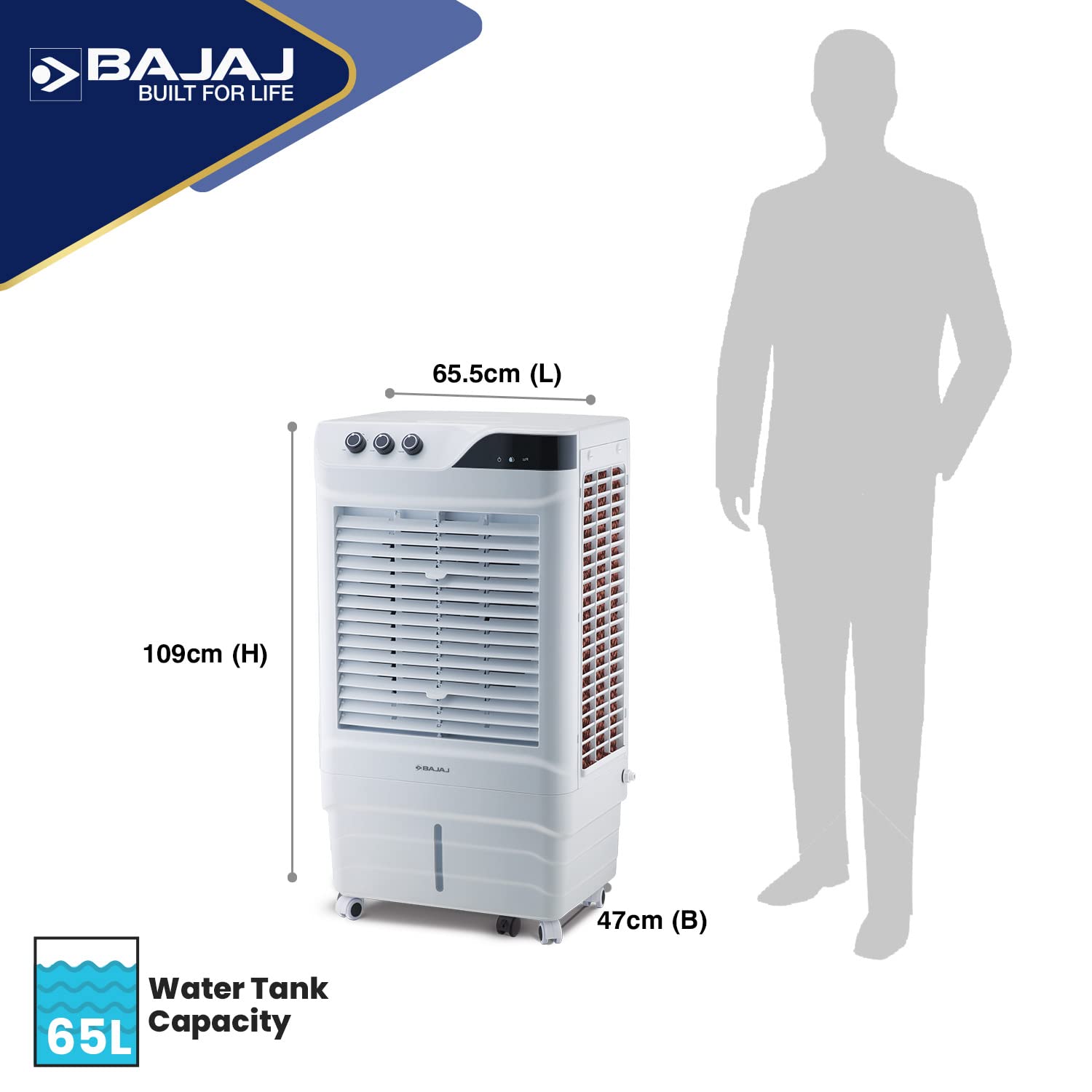 Bajaj IVORA LED Panel 12W WDL Round