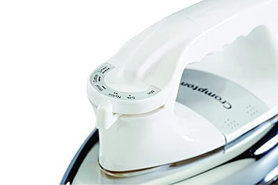 Crompton Greaves Rhino 1000-Watt Heavy weight Dry Iron with Non Stick Teflon Coating