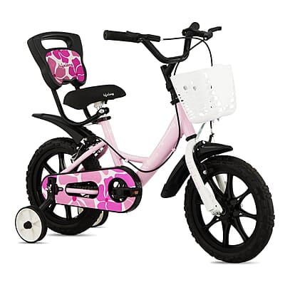 Lifelong Juniors Ride Cycle 14T with Training Wheel, Mudguard for Boys and Girls Lifelong Juniors Ride Cycle 14T with Training Wheel, Mudguard for Boys and Girls