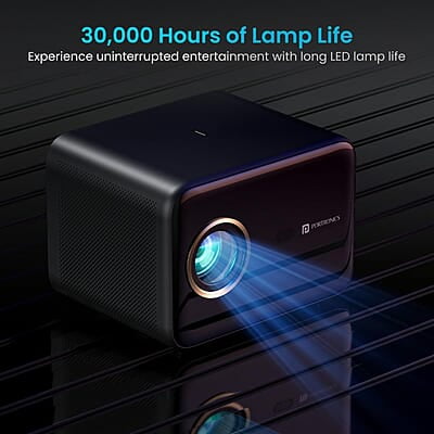 Portronics Beem 460 Smart LED Projector with 1080p Full HD, 4000 Lumens 10W Speakers