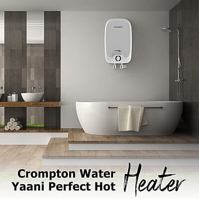 Crompton Rapid Jet 3-L Instant Water Heater with Advanced 4 level Safety 3L