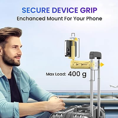 Portronics Mobot Clip Mobile Holder with 360° Adjustable Angles, Light Weight, Pocket Friendly, Mobile Stand for Table Portronics Mobot Clip Mobile Holder with 360° Adjustable Angles, Light Weight, Pocket Friendly, Mobile Stand for Table