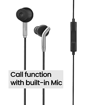 Zebronics Zeb-Bro in Ear Wired Earphones with Mic, 3.5mm Audio Jack, 10mm Drivers, Phone/Tablet Compatible Zebronics Zeb-Bro in Ear Wired Earphones with Mic, 3.5mm Audio Jack, 10mm Drivers, Phone/Tablet Compatible