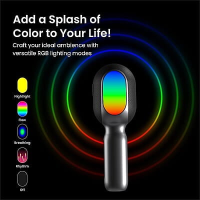 Portronics Dash 2 Wireless Bluetooth Karaoke Mic with 10W Speaker,Upto 10 Hour Playtime