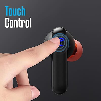 Zebronics Sound Bomb G1 Gaming Bluetooth True Wireless Stereo in Ear Earbuds, 50Ms Low Latency, AAC Support, Flash Connect, Deep Bass, Splash Proof, Voice Assistant, Bt V5.0 with Mic Zebronics Sound Bomb G1 Gaming Bluetooth True Wireless Stereo in Ear Earbuds, 50Ms Low Latency, AAC Support, Flash Connect, Deep Bass, Splash Proof, Voice Assistant, Bt V5.0 with Mic