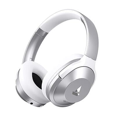 boAt Nirvana 751 ANC w/Hybrid Active Noise Cancelling, Up to 65 Hours Playtime, ASAP Charge, Ambient Sound Mode, Immersive Sound, Carry Pouch Bluetooth Wireless Over Ear Headphones