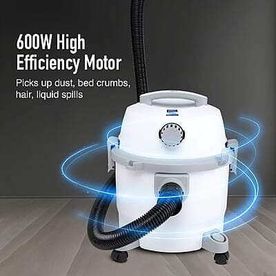 KENT Vortex Wet & Dry Vacuum Cleaner Blower Function 600W Power & 15L Capacity High Suction KENT Vortex Wet & Dry Vacuum Cleaner Blower Function 600W Power & 15L Capacity High Suction
