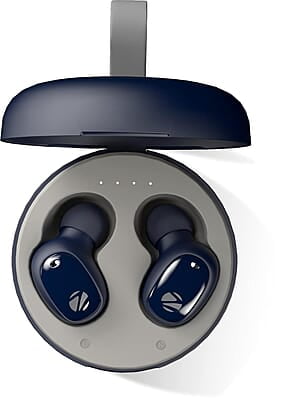 ZEBRONICS ZEB-SOUND BOMB 1 TWS Earbuds with BT5.0, Up to 12H Playback, Touch Controls, Voice Assistant, Splash Proof with Type C Portable Charging Case ZEBRONICS ZEB-SOUND BOMB 1 TWS Earbuds with BT5.0, Up to 12H Playback, Touch Controls, Voice Assistant, Splash Proof with Type C Portable Charging Case