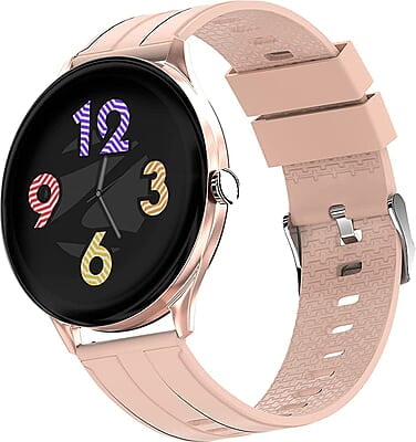 Zebronics Zeb-Fit2220CH Smart Fitness Band, 2.5D Curved Glass Full Touch Display, SpO2, BP & Heart Rate Monitor, IP68 Water Resistant, 8 Sports Mode