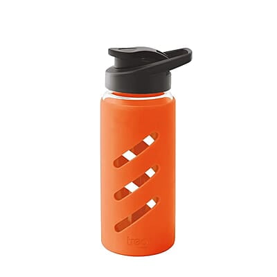 Treo By Milton Proteger 500 Borosilicate Glass Bottle With Silicon Protector, 535 ml Treo By Milton Proteger 500 Borosilicate Glass Bottle With Silicon Protector, 535 ml