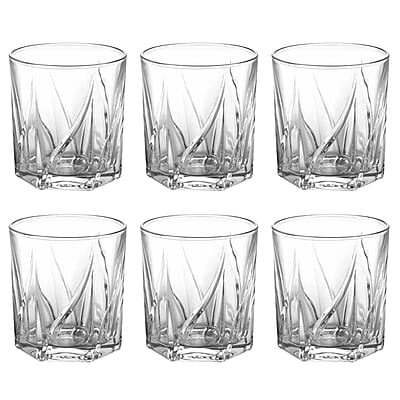 Treo by Milton Ignis On The Rocks Glass Tumbler,6 Pc Set,270 mlEach,Transparent Treo by Milton Ignis On The Rocks Glass Tumbler,6 Pc Set,270 mlEach,Transparent