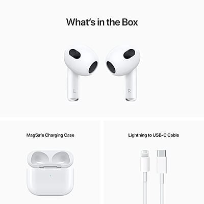 Apple AirPods (3rd generation) with MagSafe Charging Case