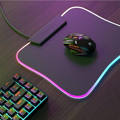 Portronics Vader Pro Wireless Gaming Mouse with 2.4 GHz Receiver, 6 Buttons, Thumb Support, High-Precision Tracking, Ergonomic Comfort, Adjustable Optical DPI for Laptop, PC, Mac Portronics Vader Pro Wireless Gaming Mouse with 2.4 GHz Receiver, 6 Buttons, Thumb Support, High-Precision Tracking, Ergonomic Comfort, Adjustable Optical DPI for Laptop, PC, Mac