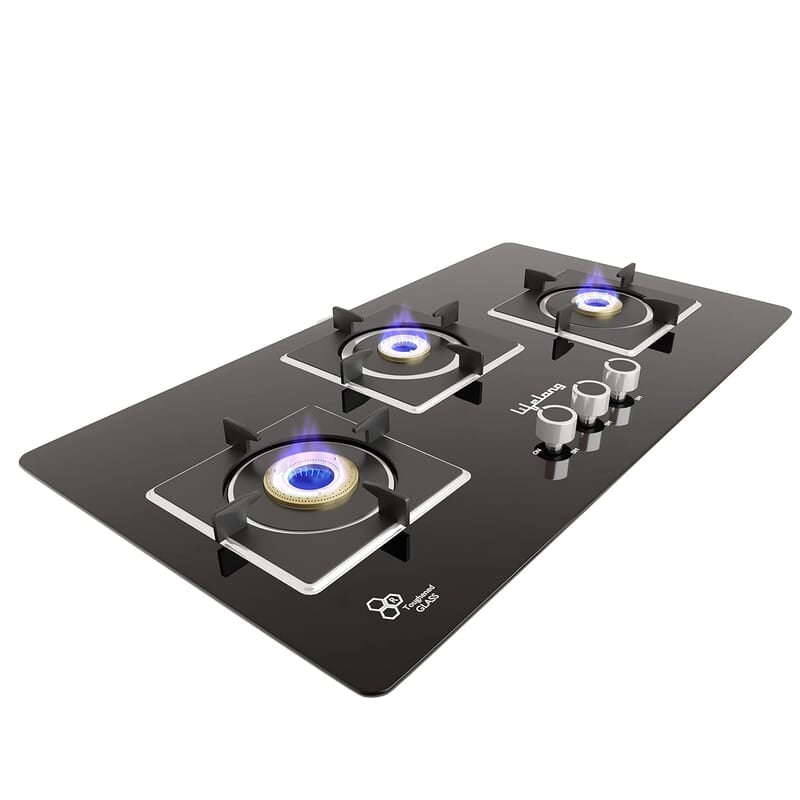 Lifelong LLHT913 Sigma Auto Ignition Counter-Top Hob Top High Efficiency 3 Burner Sleek Design Lifelong LLHT913 Sigma Auto Ignition Counter-Top Hob Top High Efficiency 3 Burner Sleek Design