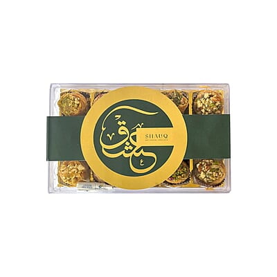 SMOOR SHAUQ Baklava Box Artisanal Turkish Delight 300gm (15 Pieces) SMOOR SHAUQ Baklava Box Artisanal Turkish Delight 300gm (15 Pieces)