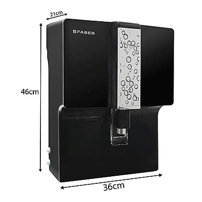 Faber Galaxy Fresh Alkaline RO+UV+MAT, 7 Liters, 8 Stage Water Purifier with Upto 2500 TDS, Black Faber Galaxy Fresh Alkaline RO+UV+MAT, 7 Liters, 8 Stage Water Purifier with Upto 2500 TDS, Black